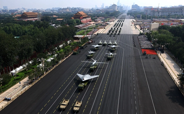 Военный парад в Китае